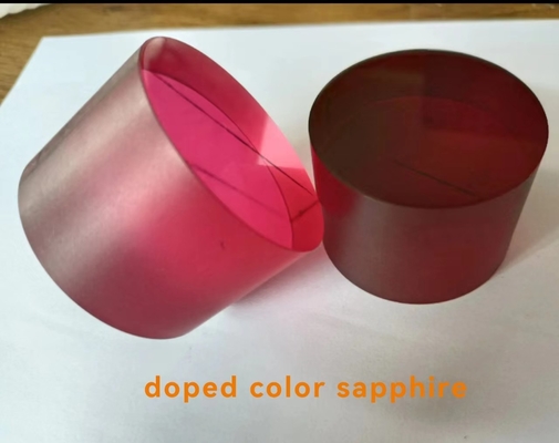 FE de Ruby Doped Sapphire Crystal Materials/Ti/Cr coloridos