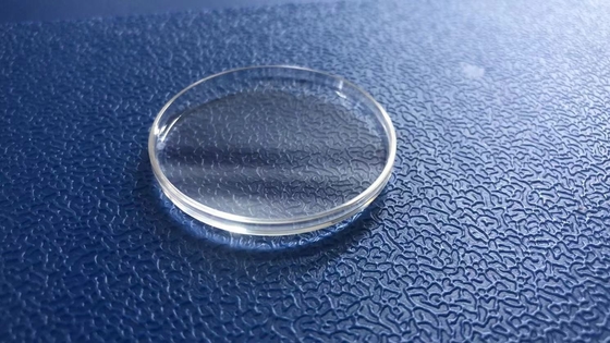 39 / diapositivas pulidas Sapphire Crystal Watch Face Double Side del microscopio de 40/45m m