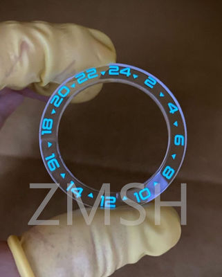 Casilla de relojes de zafiro resistente a los arañazos y impermeable Rosa Azul 0,5 - 200 mm de espesor