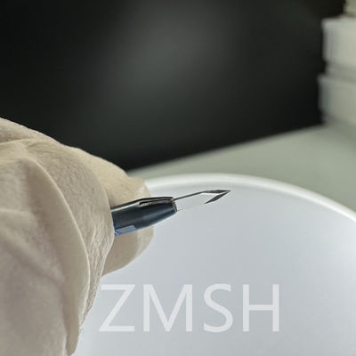 Cuchillo de hoja de zafiro para dispositivos médicos Corte de precisión O fragmentación bajo el microscopio