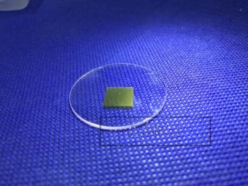 Microprocesadores sic cristalinos modificados para requisitos particulares 4H-N de la oblea 10x10x0.5m m del carburo de silicio del tamaño