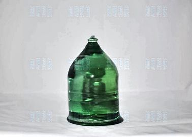 Solo artificial verde del cristal de zafiro del laser para el tamaño modificado para requisitos particulares del vidrio de reloj