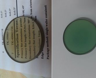Substrato semi transparente del zafiro 4H-N, lente óptica de las viudas del lingote sic cristalino