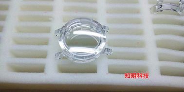 Pureza elevada superficial pulida blanca transparente modificada para requisitos particulares de la ventana de cristal del zafiro