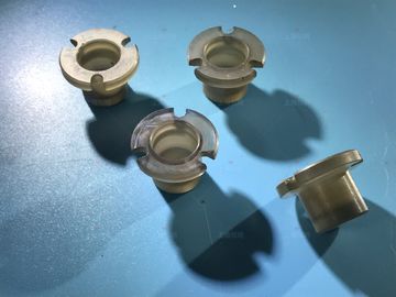9.4 Dureza Wafer de carburo de silicio Partes de rodamiento de cristal único Forma personalizada