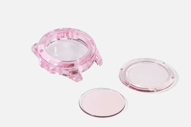 Tamaño modificado para requisitos particulares reemplazo azul rosado del vidrio de reloj del cristal de zafiro del color