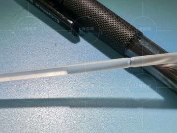 Zafiro superficial pulido Rod de cristal con pureza elevada de la dureza recta del reborde 9,0