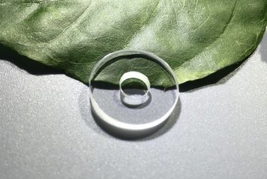 Resistencia de abrasión da alta temperatura de cristal del anillo óptico del zafiro de los componentes del zafiro de la dureza 9,0