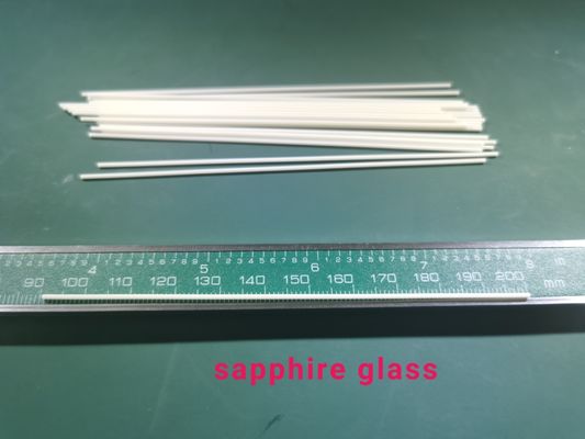 Dia1.0mm fino ultrafino 0.6m m Al2o3 Sapphire Glass Rod Stick de cerámica traslapó la superficie