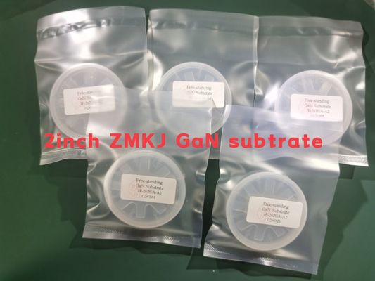 GaN-En-zafiro libre GaN-En-SIC del dispositivo de GaN Substrates HVPE GaN Wafers Powder de la situación