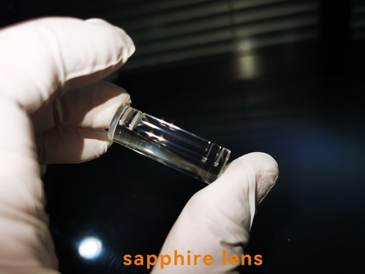 Resistencia pulida de encargo de la temperatura de Sapphire Substrate Fan Shaped High