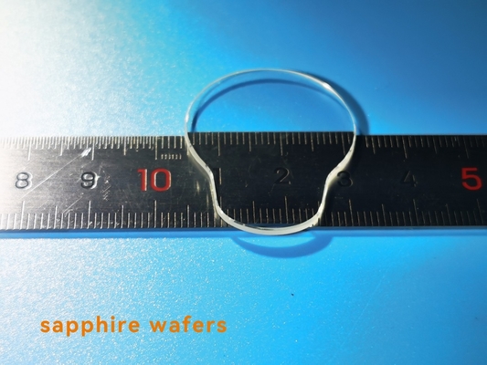 Sapphire Optical Windows Glass sintética monocristalina DSP modificó para requisitos particulares