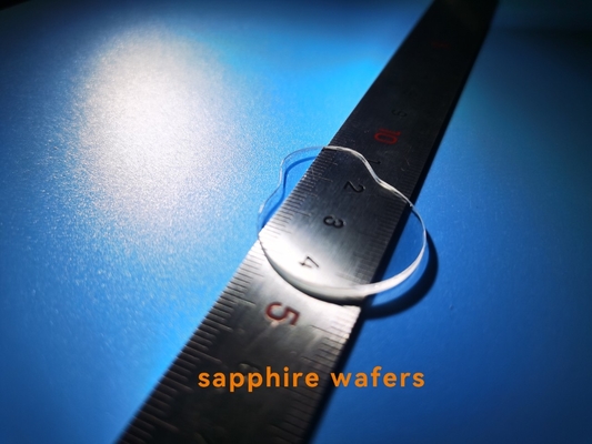 Sapphire Optical Windows Glass sintética monocristalina DSP modificó para requisitos particulares
