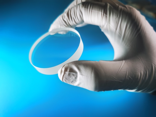 Lente óptica monocristalina del rodamiento de bolitas de Al2O3 Sapphire Glass Tube Transparent Polished