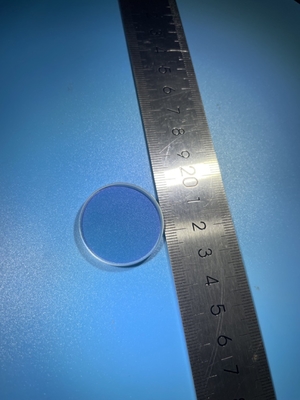 Piezas de cristal de zafiro de alta resistencia Piezas de revestimiento de AR transparente rojo azul