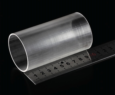 Tubo/Rod High Temperature pulidos ópticos de Sapphire Glass Tube Cylinder Lens