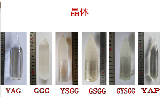 2 pulgadas GSGG Gd3 (Sc2Ga3) O12 Crystal Substrate Material SGGG CaMgZr GGG TGG