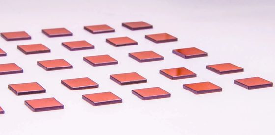 Orientación del sustrato de cristal ZnTe 110 10x10x0.5 mm 10x10x1 mm para la generación de detección THz