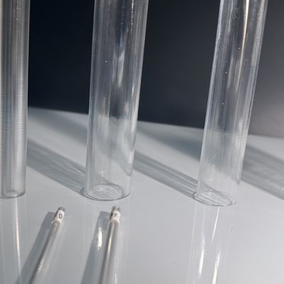 99.995% Al2O3 tubo de zafiro transparente con alta tolerancia de translucidez