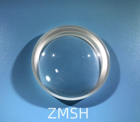 Cúpula zafiro ventanas ópticas Resistencia química Alta conductividad térmica espesor 1 mm 2 mm