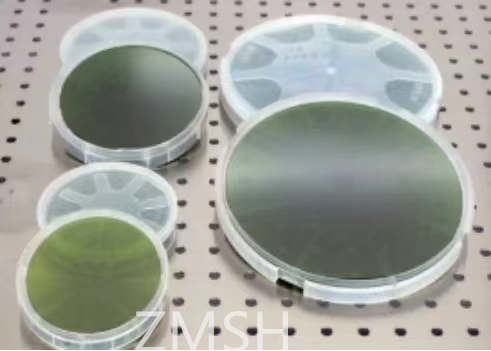 8 pulgadas 12 pulgadas 4H-N Tipo Wafer SiC espesor 500±25um 1000±50 N dopado Dummy Prime grado de investigación