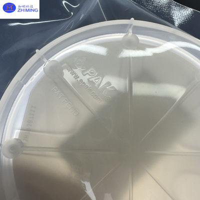Wafer de carburo de silicio tamaño personalizado Semi aislante Wafer de SiC casi incoloro Transparente Resistencia a la alta presión