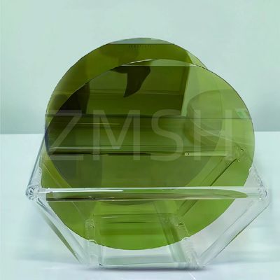 Wafer SiC 4H N Tipo de 8 pulgadas Calidad de producción Calidad ficticia Personalizada Wafer de carburo de silicio pulido de doble lado