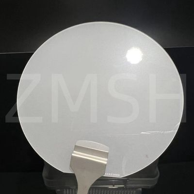 Wafer de zafiro 4 pulgadas DSP SSP 0001 C Plano acepta eje personalizado monocristalino Al2O3