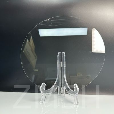 Wafer de zafiro de 12 pulgadas AL2O3 Personalización DSP SSP plano C plano A plano M plano LED Substrato de zafiro