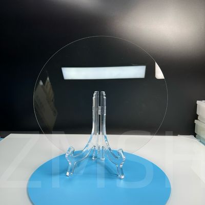 Wafer de zafiro de 12 pulgadas AL2O3 Personalización DSP SSP plano C plano A plano M plano LED Substrato de zafiro