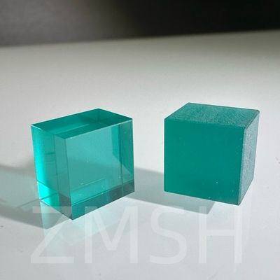 Cultivo artificial color dopado zafiro AL2O3 método CZ personalizado rubí azul Padparadscha