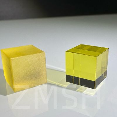 Cultivo artificial color dopado zafiro AL2O3 método CZ personalizado rubí azul Padparadscha