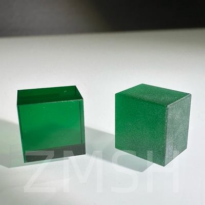 Cultivo artificial color dopado zafiro AL2O3 método CZ personalizado rubí azul Padparadscha