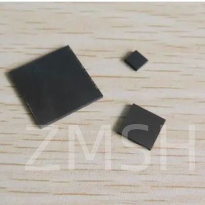5×5 mm 10×10 mm Wafer SiC tipo 4H-P 6H-P 3C-N grado de producción grado de investigación grado de simulacro