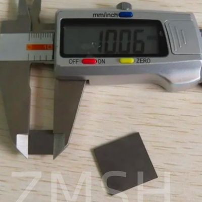 5×5 mm 10×10 mm Wafer SiC tipo 4H-P 6H-P 3C-N grado de producción grado de investigación grado de simulacro