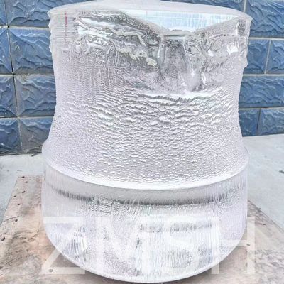 Material de zafiro AL2O3 Monocristal 80KG 200KG 400KG Método KY Semiconductor LED