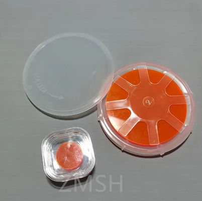 Wafer GaP de 2 pulgadas tipo N sin dopado S dopado 100 DSP SSP CZ de alta pureza 5N 99,999%