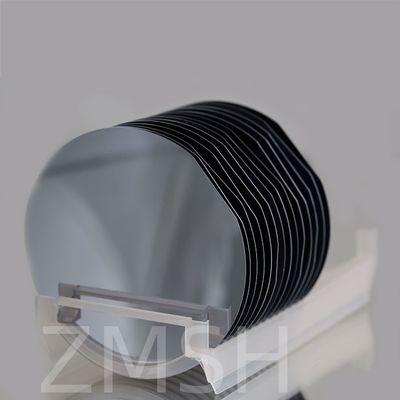 8 pulgadas GaN-on-Si Epitaxy Wafer 110 111 110 N tipo P tipo de personalización Semiconductor RF LED