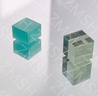 Sapphire Gemstone Materia prima hecha en el laboratorio verde oliva, verde menta, verde esmeralda, verde para joyas
