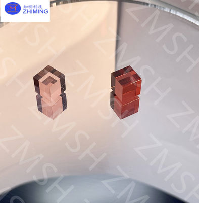 El zafiro es una piedra preciosa de laboratorio hecha de Padparadscha el zafiro rosa el zafiro de alta dureza para fines de joyería