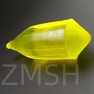 Ce:LuAG Cristal de centelleo de cerio dopado de lutecio de aluminio de alta densidad PET de tiempo de descomposición rápido