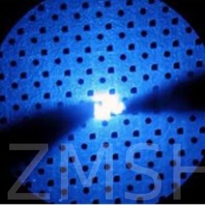 2 pulgadas 4 pulgadas de base GaN LED azul verde cultivado en plano o PPS zafiro MOCVD DSP SSP