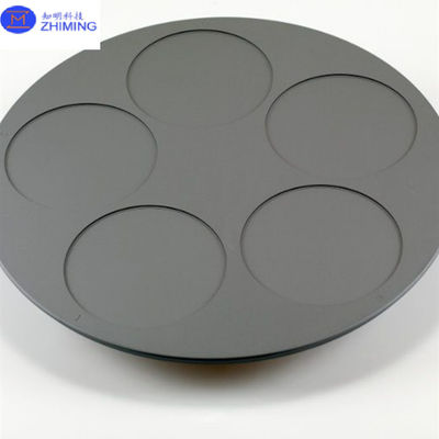 bandeja cerámica de carburo de silicio utilizada para soportar materiales obleas de semiconductores excelente resistencia a la corrosión