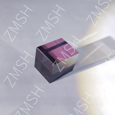 Cultivo artificial color dopado zafiro AL2O3 método personalizado CZ morado
