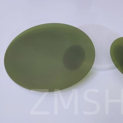 4H SiC espesor de la oblea de semillas 600±50μm <1120> Personalización Crecimiento de carburo de silicio