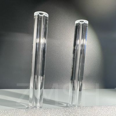 Tubo de zafiro 99,999% AL2O3 Polido Fuente iónica de alta dureza Personalización EFG KY