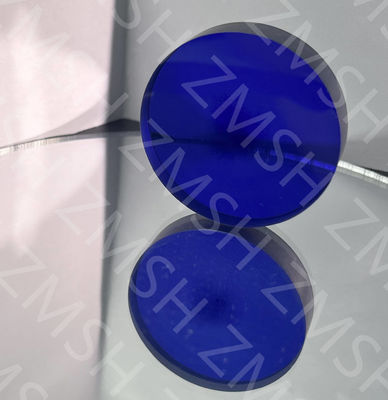Real azul zafiro piedra preciosa sintética de color para joyería exquisita duradera y caja de reloj
