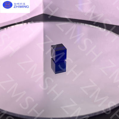 Real azul zafiro piedra preciosa sintética de color para joyería exquisita duradera y caja de reloj