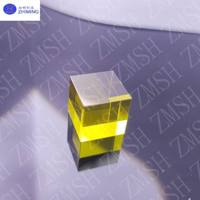 Limón amarillo Zafiro piedra preciosa sintético Limón amarillo Materia prima para la fabricación de joyas Dureza de Mohs de 9