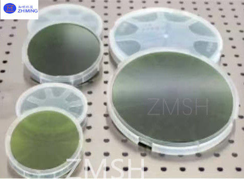 8 pulgadas 4H-N SiC Wafer espesor 500±25μm o personalizado N-doped de calidad de investigación de producción de simulacro